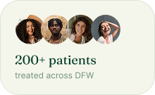 200+ patients treated accross DFW